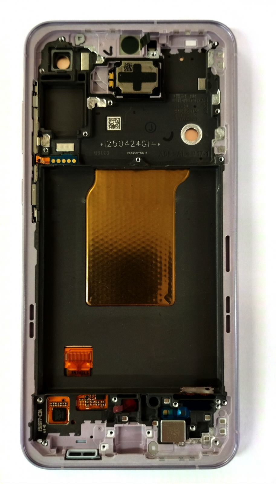 Ecran Display Samsung A55 5G 2024 / A556 Service Pack Cu Rama - Lavender / Liliac [1]