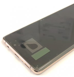 Ecran Display Samsung S10 PLUS / G975F Service Pack cu Rama - CERAMIC WHITE [1]