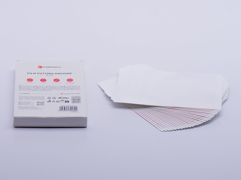 Folie Protectie Pentru Plotter Forcell F-Protect Flexible NANO GLASS FILM 7H - TRANSPARENT [1]