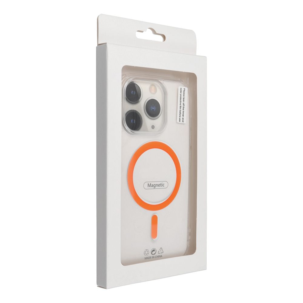 Husa Silicon Drop Glue Colorful Compatibil MagSafe pentru IPHONE 15 - TRANSPARENTA [2]