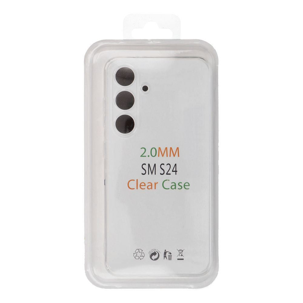 Husa Clear Case COMPATIBIL cu SAMSUNG S24 / S921 2.0 mm - Transparent [1]
