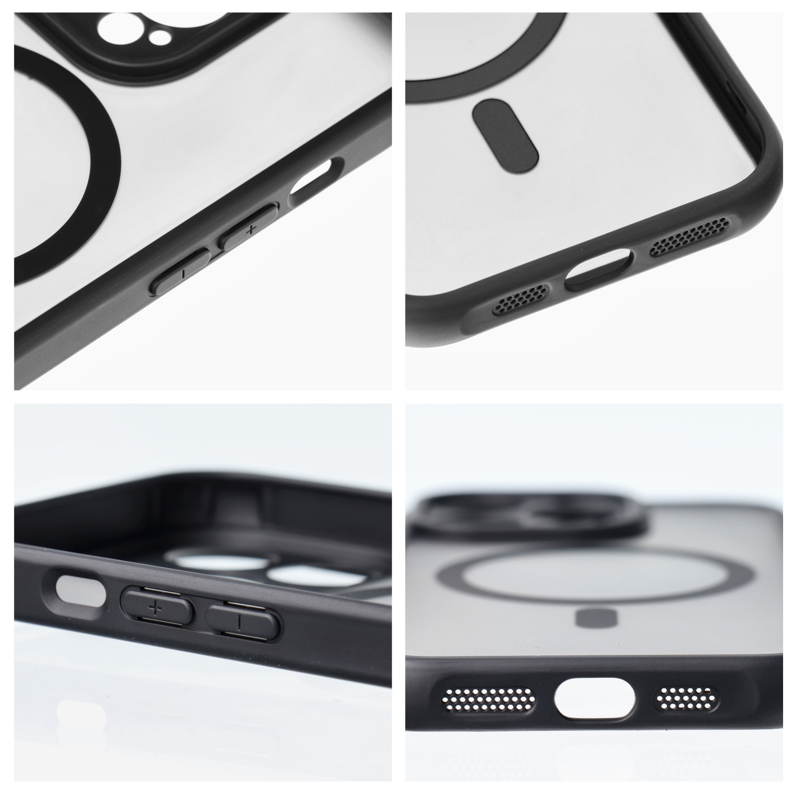 Husă Full Matte Mag Cover MagSafe compatibilă cu Samsung A36 5G / A366 - NEGRU [1]