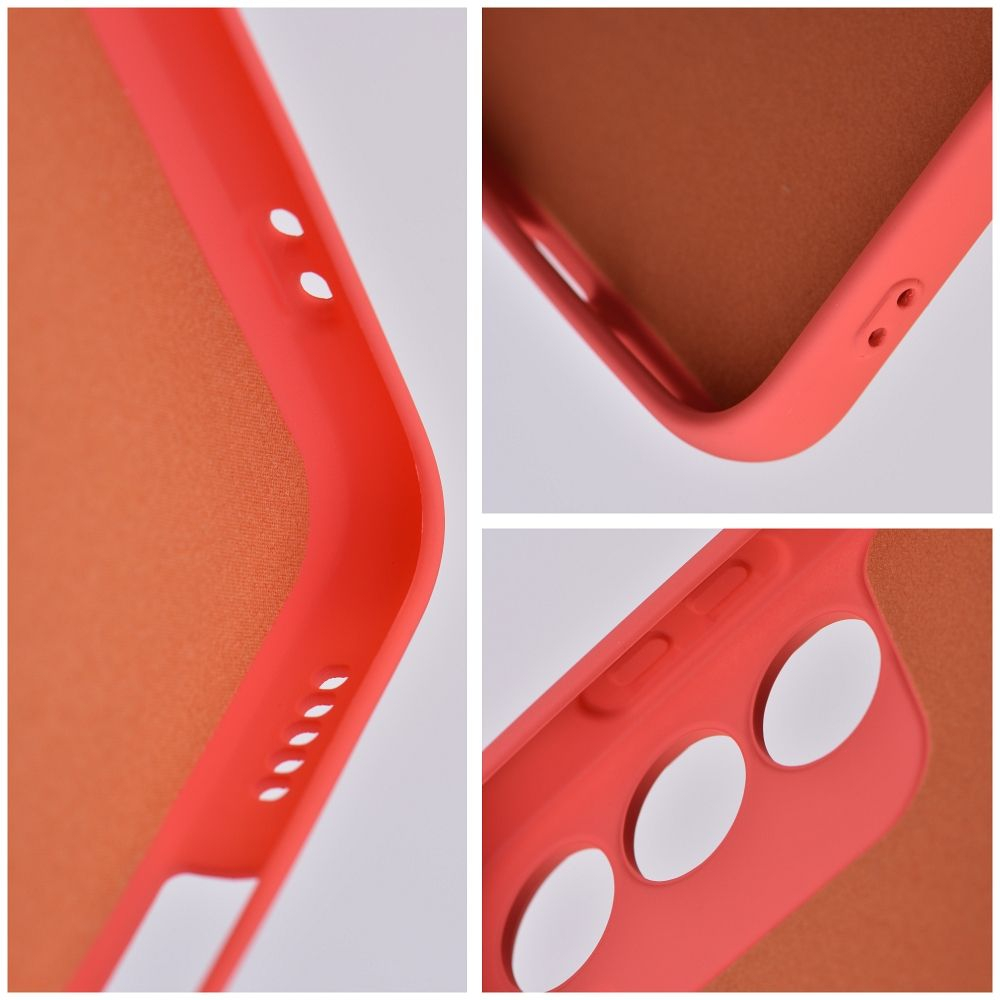 Husa SILICONE CASE Compatibil Cu SAMSUNG A16 / A165 / A166 - PEACH [1]