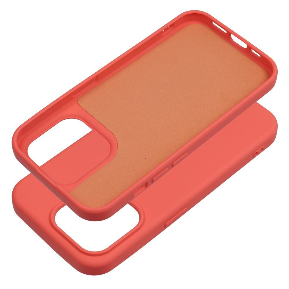 Husa SILICON CASE COMPATIBIL cu IPHONE 15 Pro - PEACH [1]