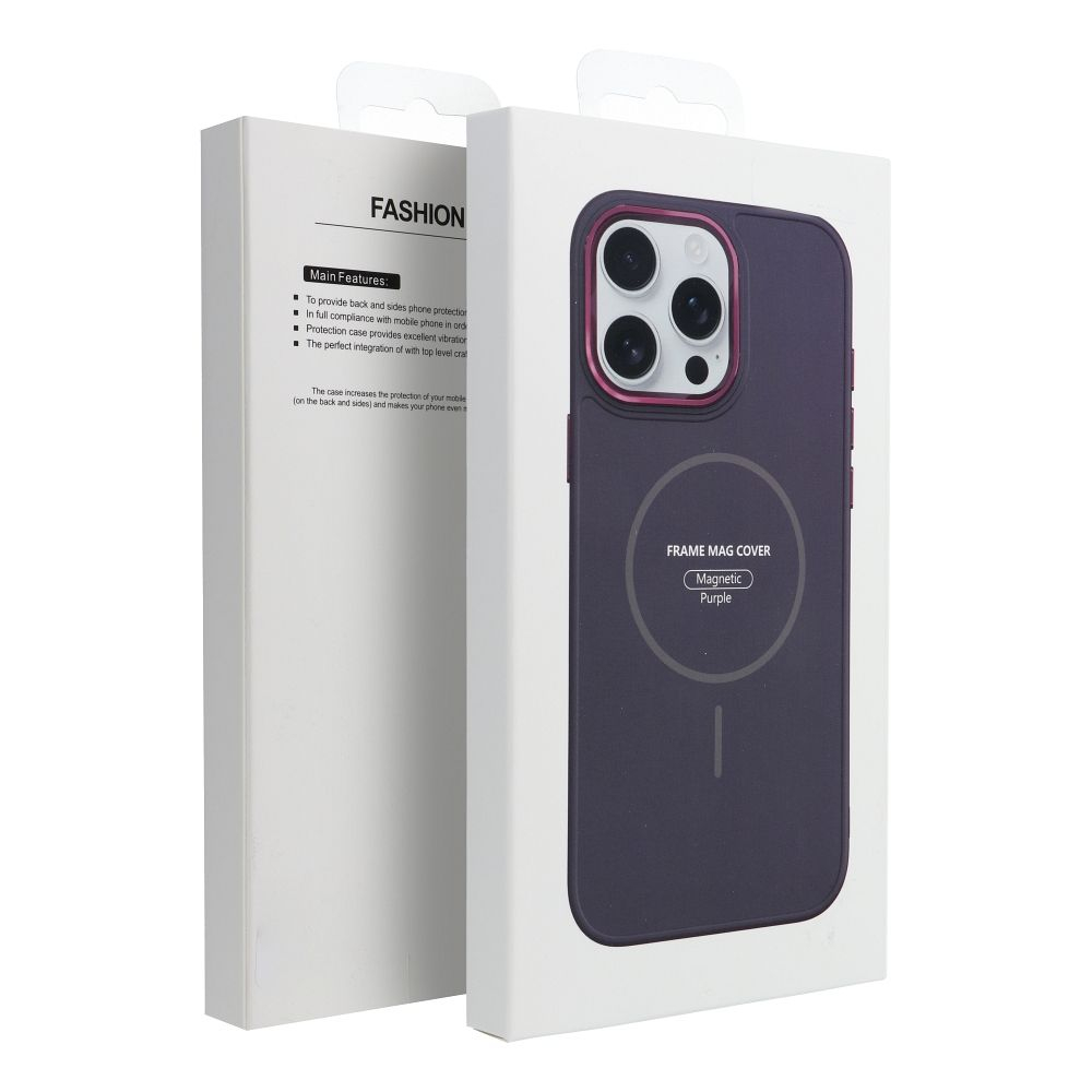 Husa Silicon Frame Mag Cover Compatibil Cu Iphone 11 - MOV [2]