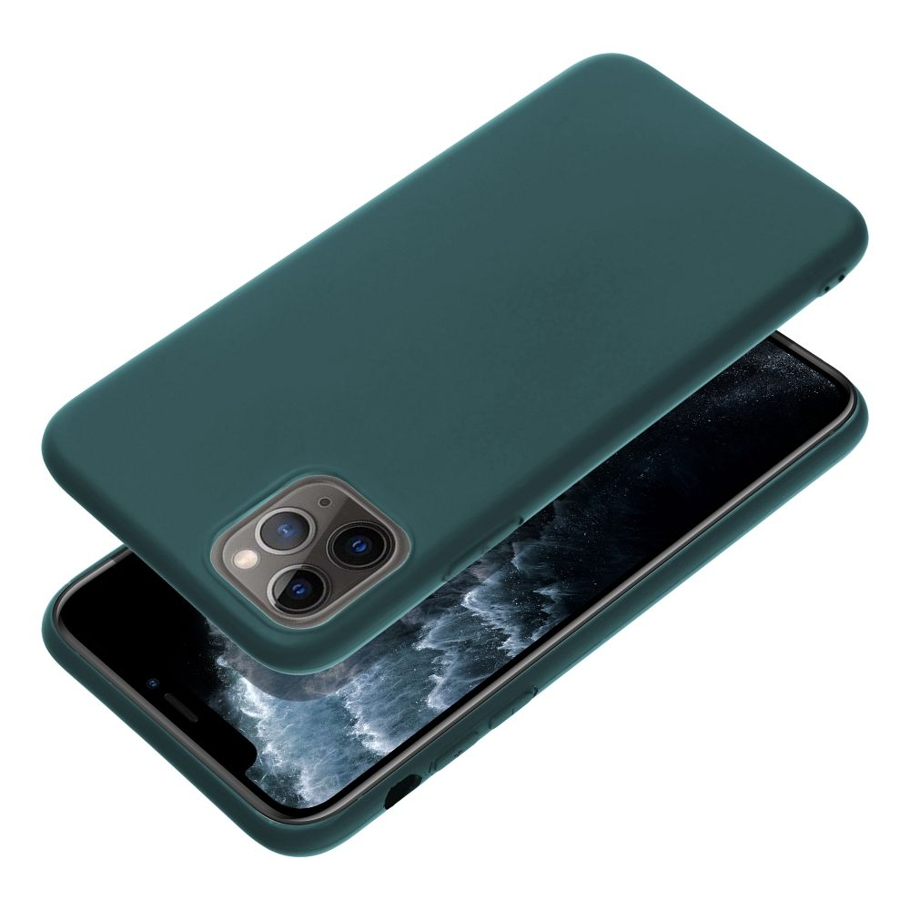 Husa Silicon MATT TPU Case COMPATIBIL cu IPHONE 11 Pro Max - DARK GREEN [1]