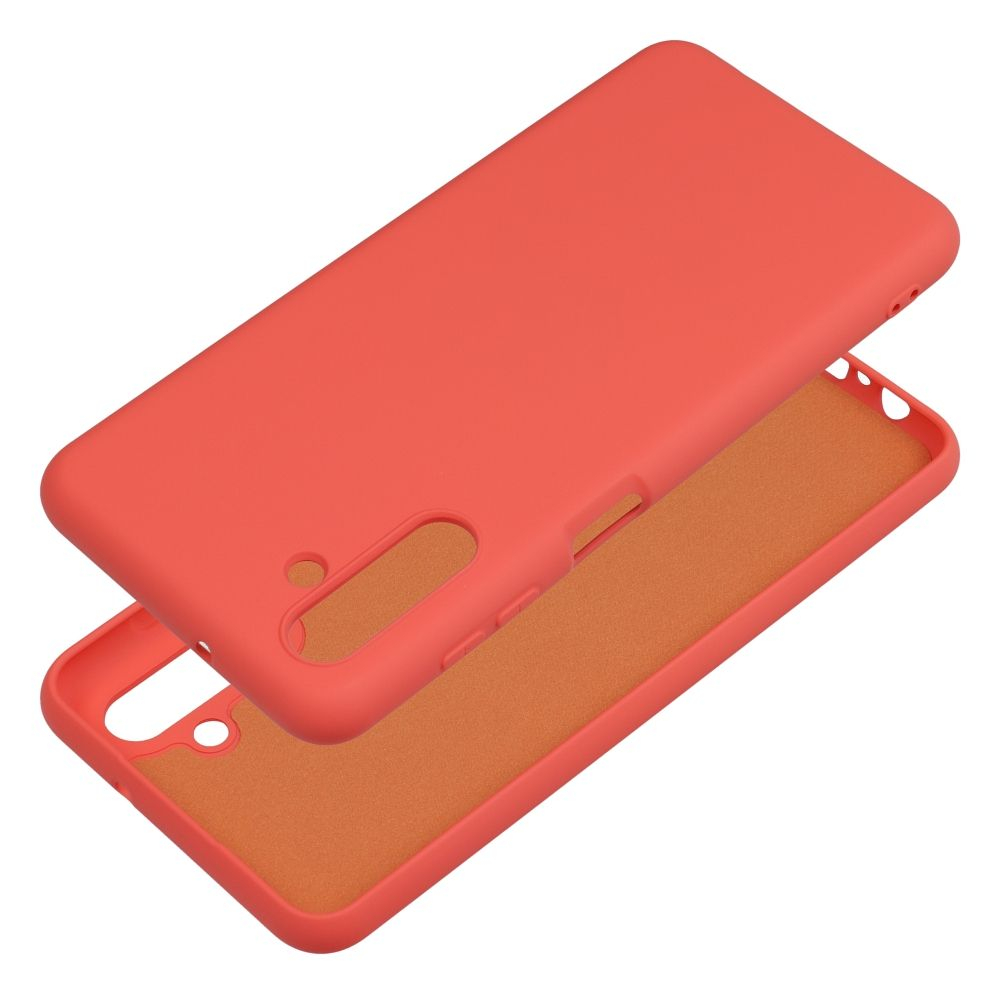 Husa SILICONE CASE Compatibil Cu SAMSUNG A13 5G / A136 / A04S / A047 - PEACH [1]