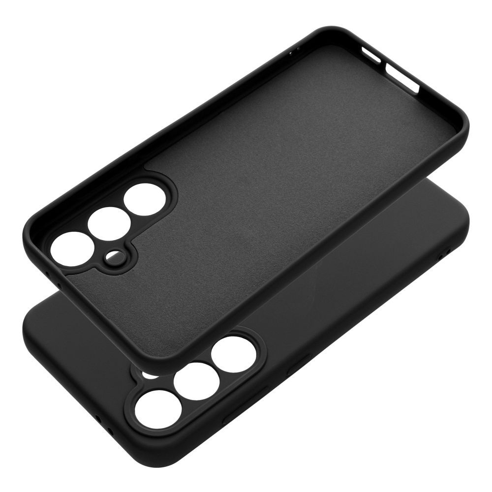 Husa SILICONE CASE Compatibil Cu SAMSUNG S24 FE / S721 - BLACK [1]
