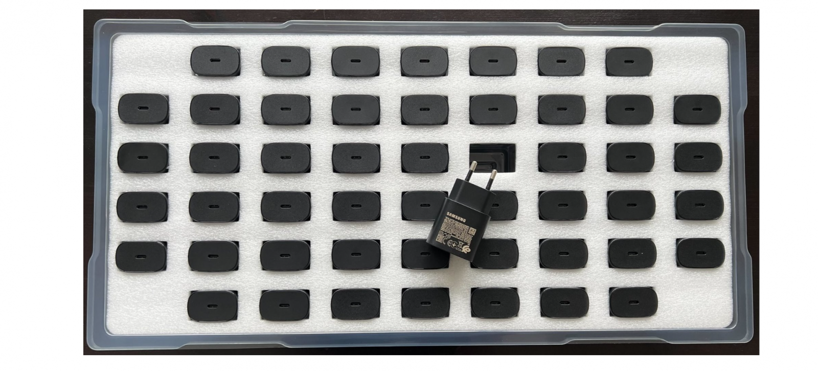 Încărcător Retea EP-TA800EBE Samsung USB - C 25W SERVICE PACK NEGRU - BULK [2]