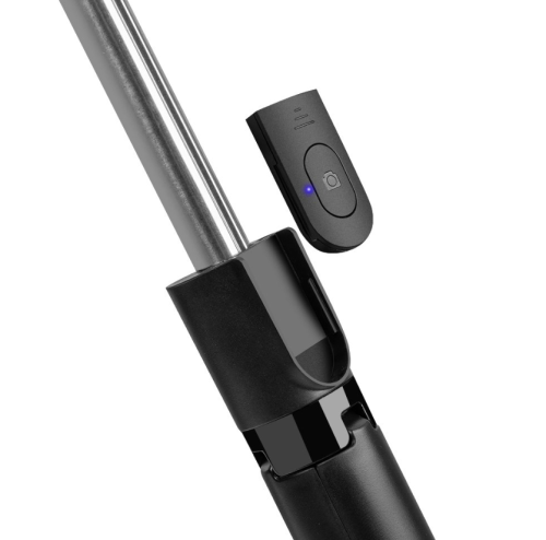 Selfie Stick, Tripod OBAL:ME cu Telecomandă Wireless - Negru [1]