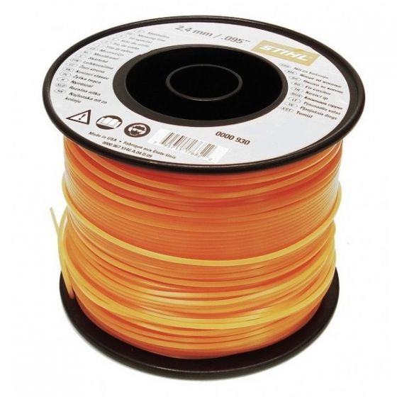 Fir de tundere rotund Ø 2,4 mm x 253,0 m portocaliu [3]