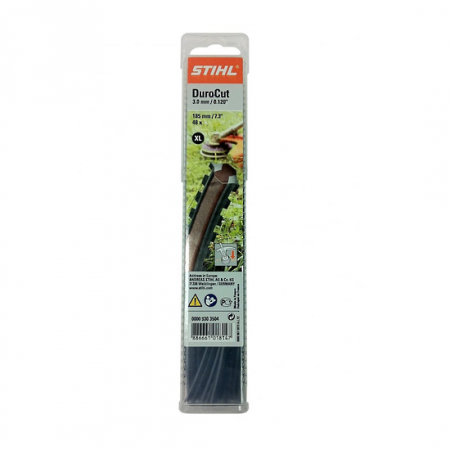Rezerva fir nylon - Fir nylon  3,0 mm x 185 mm  DuroCut (48 buc)