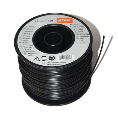 Accesorii motocoase - Fir nylon, rotund 3.3 mm x 591 m