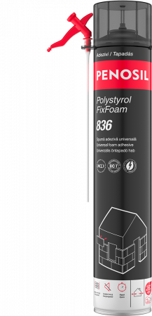Manuale - Adeziv spumă pentru polistiren PENOSIL Polystyrol FixFoam STRAW 836, 750ml
