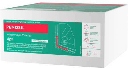 Bandă etanșare la exterior PENOSIL Window Tape External 424, 25m [1]