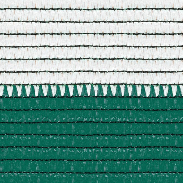 Plasa umbrire 2x10 m - verde + alb - 80 g/mp [2]
