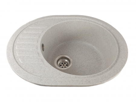 Mixxus HB8311-G319 nisip, chiuveta ovala bucatarie granit [1]