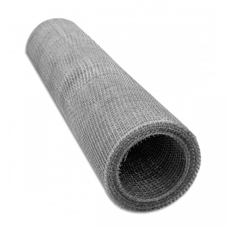 Plasa sarma galvanizata zincata - Plasa sarma galvanizata tesuta groasa si ochiuri medii Zn 1x12 m - 4.0x4.0x1.0 mm