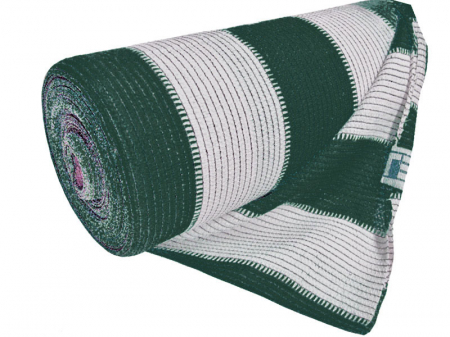 Plase umbrire - Plasa Umbrire Multicolor HDPE UV alb-verde 95% mp, lungime 10m,latime 2 m