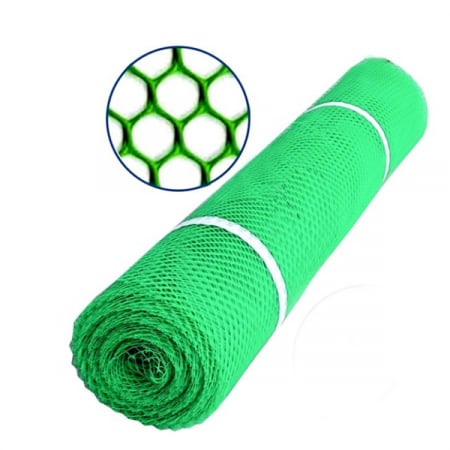 Plase polietilena - Plasa polietilena romb, verde 1.20 x 25 m (IX)