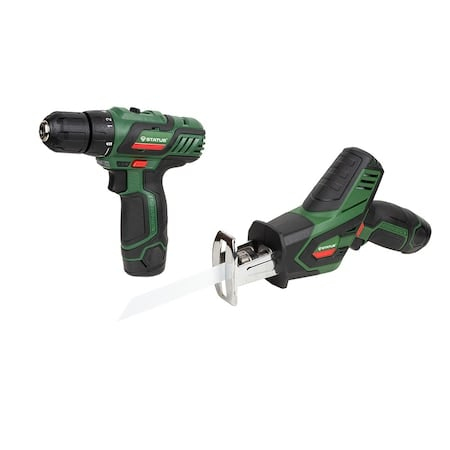Fierastraie tip sabie - Set autofiletanta cu acumulator & fierastrau tip sabie CT12PRLI, 12 V