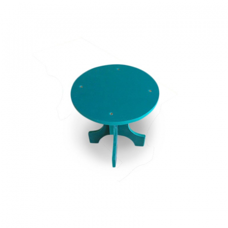 Mobilier Exterior - Taburet mediu din pvc