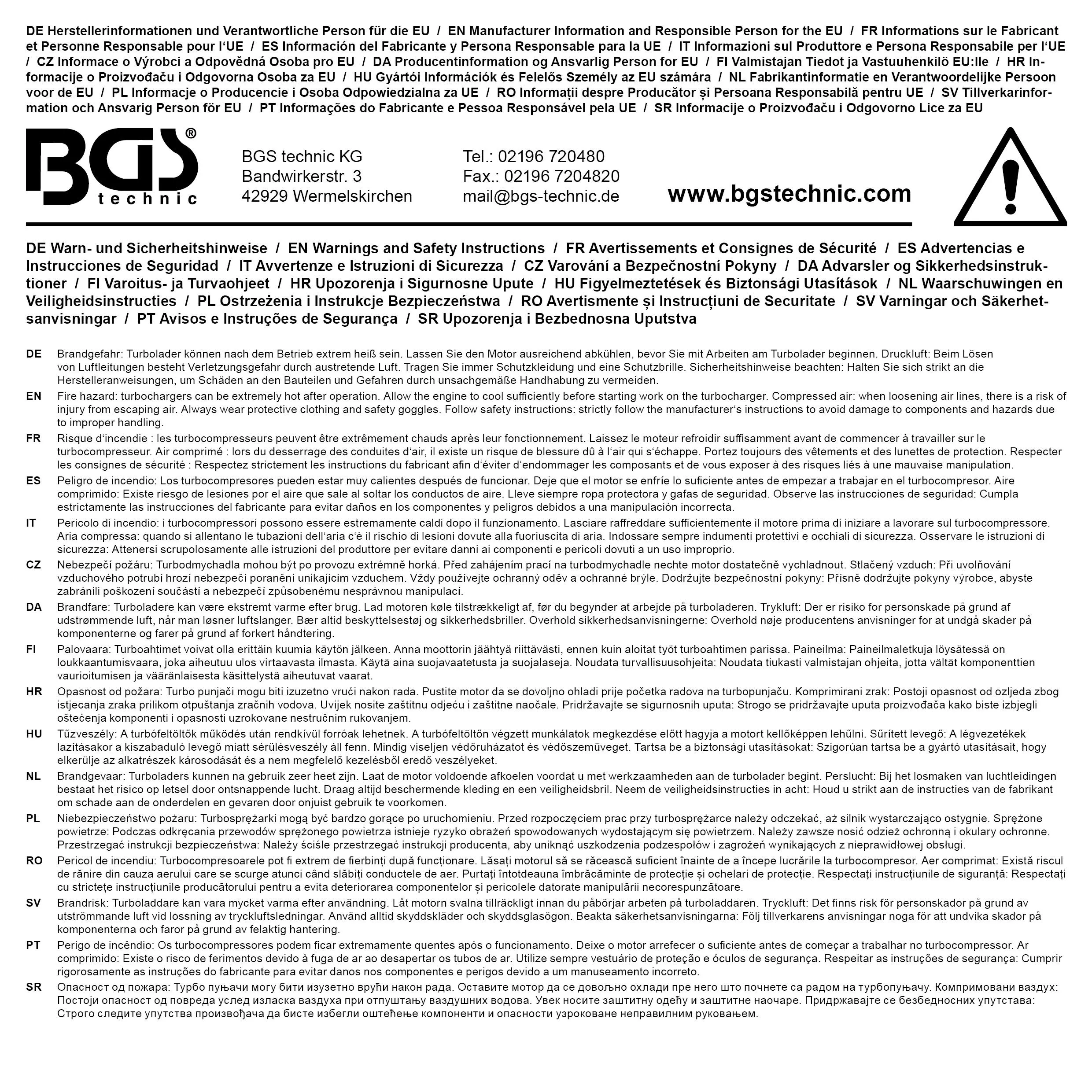 Tubulara speciala pentru suruburi turbina Opel, Nissan, Renault, BGS 70949 [3]