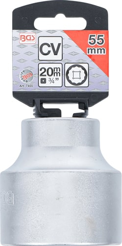 Cheie tubulara 55 mm, 12 puncte, actionare 3/4" BGS 7455 [3]