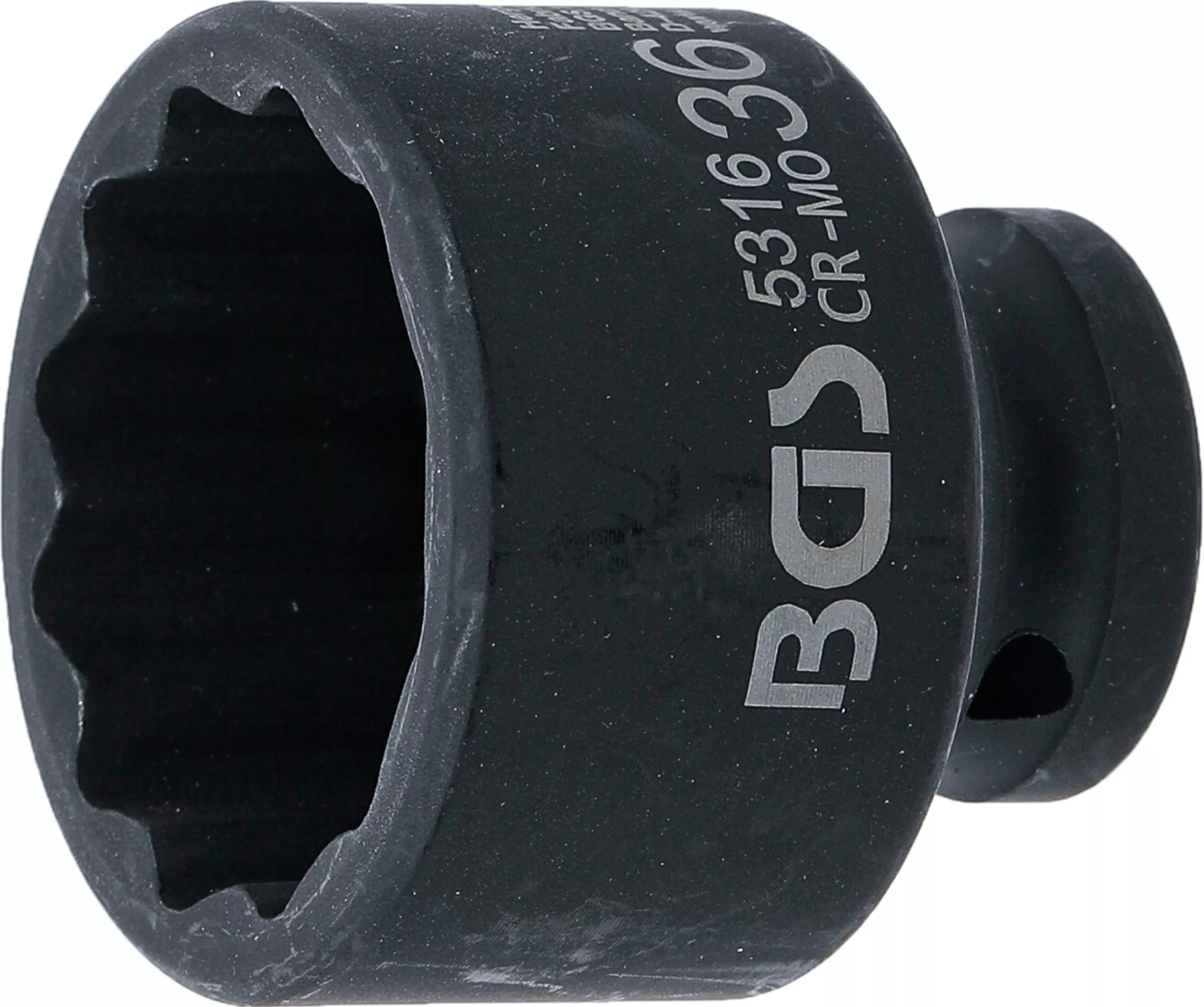 Tubulara de impact in 12 colturi 36 mm, antrenare 1/2", BGS 5316 [1]