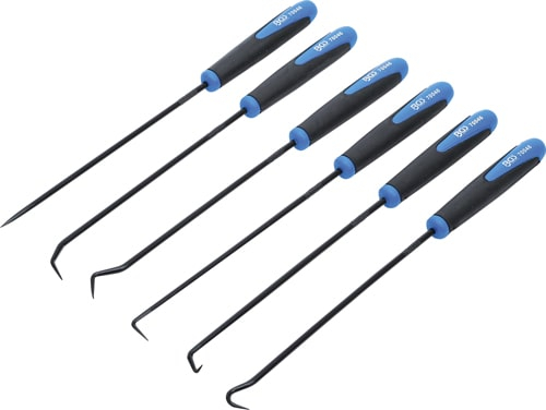 Set carlige extra lungi, lungime 245 mm, 6 piese BGS 70046 [3]