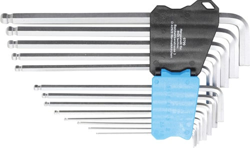 Set chei tip L extra lungi, 1,5 - 10 mm, 13 piese BGS 9799 [2]