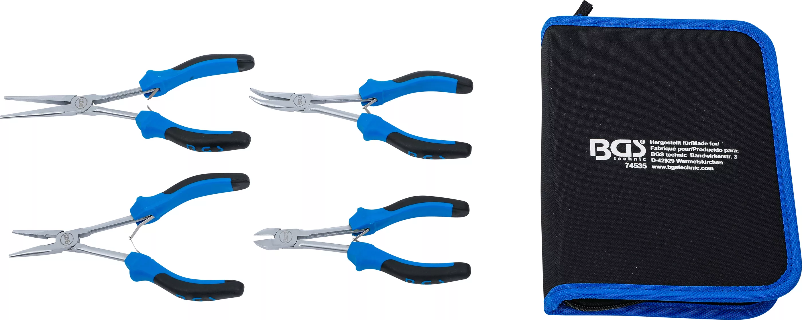 Set clesti pentru electronica extra lungi, 4 piese, BGS 74535 [6]