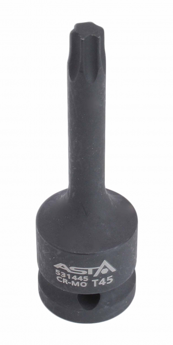 531445 Bit torx T45 de impact in tubulara cu prindere de 1/2 ", lungime 75 mm [1]