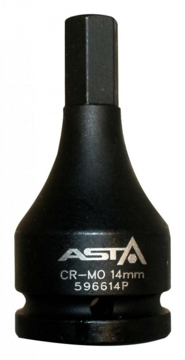596614P Bit imbus H14 in tubulara cu prindere de 3/4", lungime 89 mm [1]