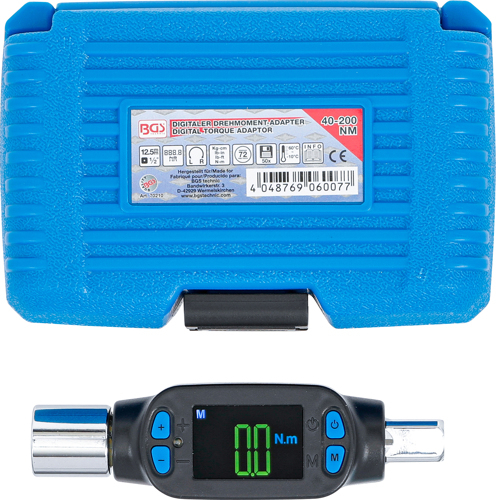 Adaptor digital moment rotatie, actionare 1/2", 40 - 200 Nm BGS 70210 [7]