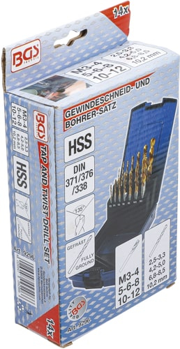Set de tarozi cu spirale incluse, 14 piese BGS 9296 [5]