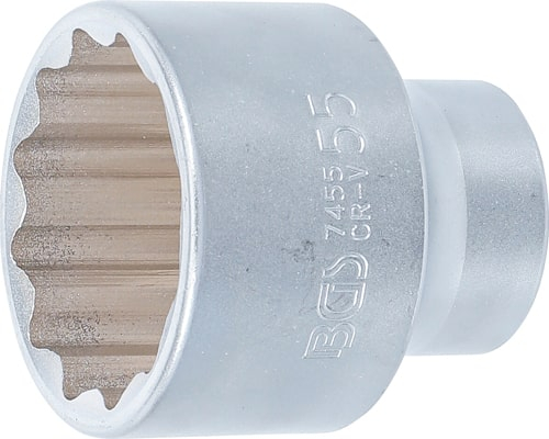 Cheie tubulara 55 mm, 12 puncte, actionare 3/4" BGS 7455 [1]