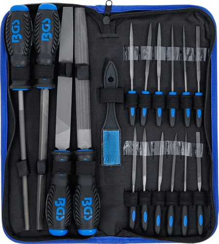 Set pile de atelier si pile aciculare 17 piese, BGS 72119 [5]