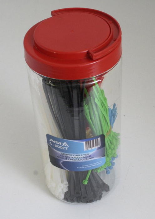 A-600CT Coliere de plastic, 600 piese [3]
