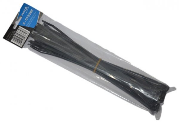 A-CT53BK Coliere din plastic 5x300 mm, 50 piese [1]