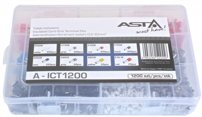 A-ICT1200 Set conectori rapizi pentru cabluri 1200 piese [2]