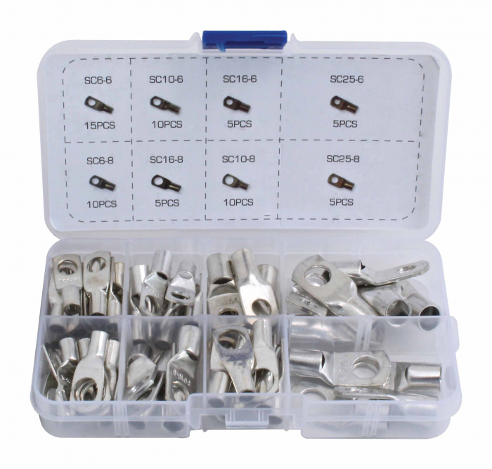 A-TC516 Set papuci pentru cabluri, 65 piese [1]