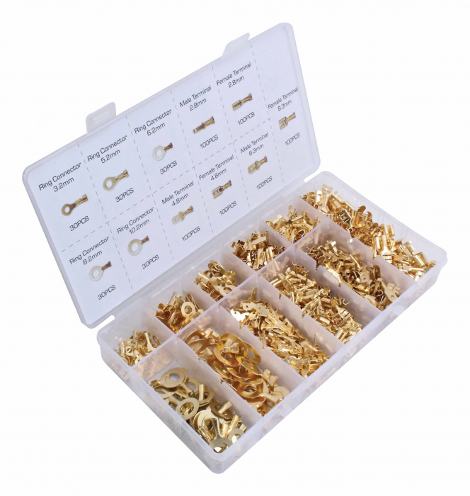 A-TC524 Set capete terminale din cupru, 750 piese [2]