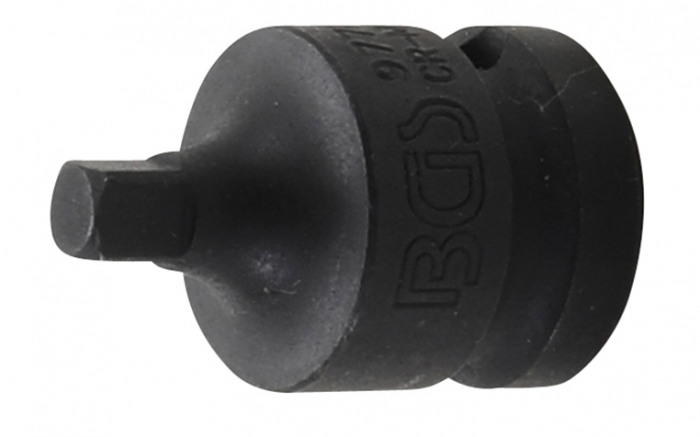 Adaptor pentru tubulare de impact 6,3 mm (1/4") cu antrenare 12,5 mm (1/2") BGS 9778 [1]