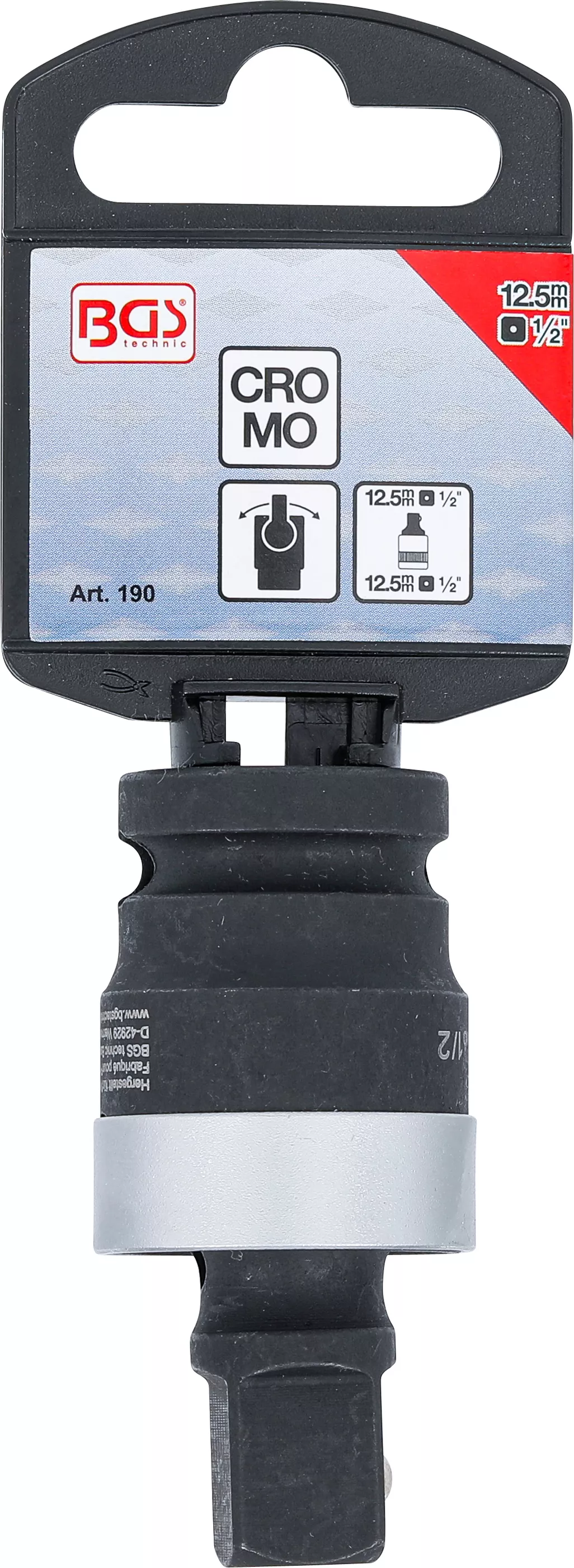 Articulatie cardanica de impact, actionare 1/2" BGS 190 [4]