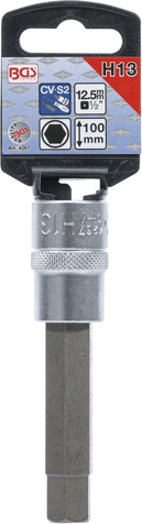 Bit imbus H13 in tubulara cu prindere de 1/2", lungime 100 mm, BGS 4267 [2]