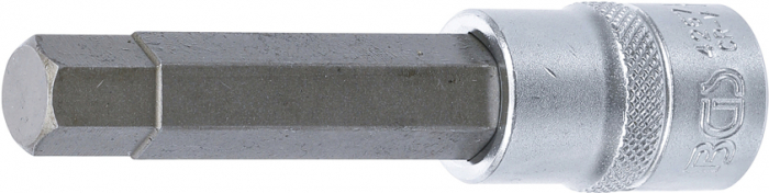 Bit imbus H13 in tubulara cu prindere de 1/2", lungime 100 mm, BGS 4267 [1]