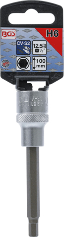 Bit imbus H6 in tubulara cu prindere de 1/2", lungime 100 mm, BGS 4261 [2]
