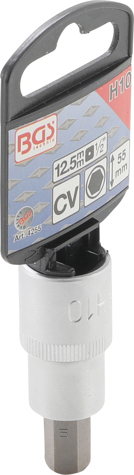 Bit imbus H10 mm in tubulara cu prindere de 1/2”, lungime 55 mm BGS 4255 [2]