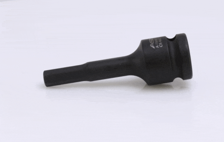 A-1MH8 Bit imbus H8 de impact in tubulara cu prindere de 1/2", lungime 75 mm [2]